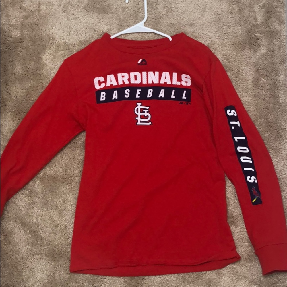 STL Cardinals Baseball Long Sleeve